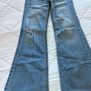 American Eagle Outfitters Blue Flare Jeans